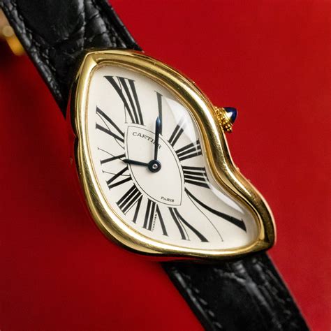 tank crash cartier|original cartier crash watch.